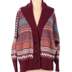 Jon & Anna Cardigan Striped Oversized‎ M